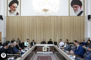 نشست موکب&zwnj;داران دهه آخر صفر در حرم مطهر رضوی
