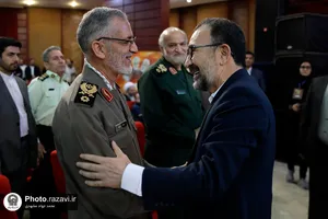 آیین رونمایی از تقریظ حضرت آیت&zwnj;الله خامنه&zwnj;ای بر کتاب "خاتون و قوماندان"