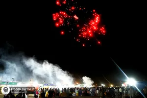 موکب کفشداران افتخاری حرم مطهر رضوی در شب عید غدیر