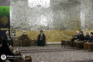 دیدار اعضای ستاد بزرگداشت دهه کرامت با تولیت آستان قدس رضوی