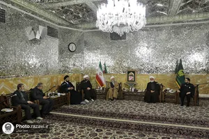 دیدار رئیس و اعضای کمیسیون فرهنگی مجلس شورای اسلامی با تولیت آستان قدس رضوی