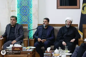 دیدار اعضای کمیسیون اصل ۹۰ مجلس شورای اسلامی با تولیت آستان قدس رضوی