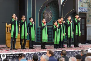 هیئت عزاداران خراسان جنوبی در حسینیه حرم