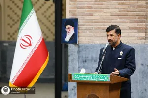 دیدار صمیمی خادمیاران مکبر نوجوان با مدیر عالی حرم مطهر رضوی