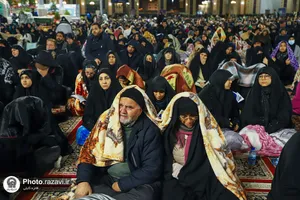 مراسم احیا شب بیست و سوم ماه مبارک رمضان در حرم مطهر رضوی - 2