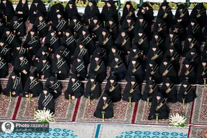 آیین خطبه&zwnj;خوانی شب عاشورای حسینی در حرم مطهر رضوی -1