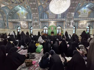 ویژه برنامه «نگین وحدت» در حرم رضوی برگزار شد
