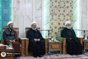 دیدار اعضای کمیسیون اصل ۹۰ مجلس شورای اسلامی با تولیت آستان قدس رضوی