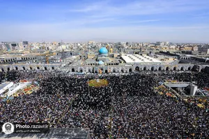 مراسم تحویل سال 1404 در حرم مطهر رضوی-1