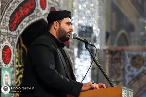 عزاداری هیئت مکتب العباس در رواق امام خمینی(ره)