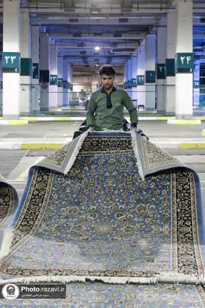 تجهیز پارکینگ&zwnj;های حرم مطهر جهت اسکان زائرین دهه آخر صفر