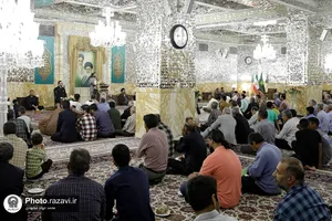 جشن عید سعید غدیر خم با حضور تولیت آستان قدس رضوی