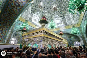 اقامه نماز عید سعید فطر در حرم مطهر رضوی - 1