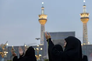آیین تحویل سال ۱۴۰۵ در حرم مطهر رضوی-۲