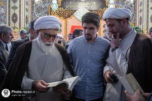 دیدار نویسندگان و ناشران دفاع مقدس و محور مقاومت با تولیت آستان قدس رضوی