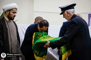 تحویل اقلام اهدایی آستان قدس به دانشگاه علوم پزشکی مشهد