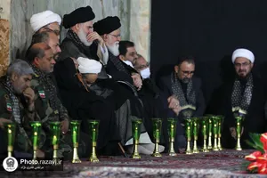 آیین خطبه&zwnj;خوانی شب شهادت امام رضا(ع) در حرم مطهر رضوی برگزار شد