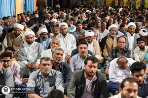 مراسم جشن عید غدیر در حوزه علمیه امام صادق(علیه&zwnj;السلام) تایباد