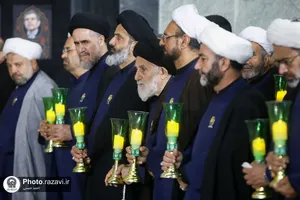 آیین خطبه&zwnj;خوانی شب شهادت امام رضا علیه&zwnj;السلام در حرم مطهر رضوی-2