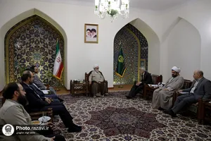 دیدار هیئت رئیسه دانشگاه علامه طباطبایی با تولیت آستان قدس رضوی