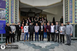 &laquo;قرار عاشقی&raquo; هنرمندان خراسان رضوی در حرم مطهر رضوی