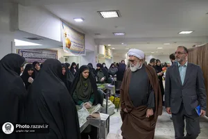 بازدید تولیت آستان قدس رضوی از روند آماده&zwnj;سازی غذای متبرک افطار