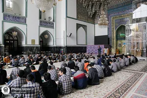 محفل انس با قرآن ویژه مدارس امام رضا(علیه&zwnj;السلام) در حرم مطهر رضوی