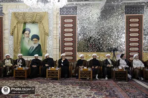 دیدار اساتید دارالعلم با تولیت آستان قدس رضوی