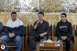 دیدار جمعی از نخبگان جوان کشور با تولیت آستان قدس رضوی