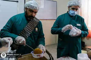 فعالیت جهادی خدام حرم مطهر رضوی