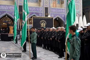عزاداری هیئت عالم آل محمد علیه&zwnj;السلام در تاسوعای حسینی