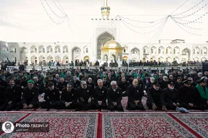 بزرگداشت آیت الله واعظ طبسی در حرم مطهر رضوی