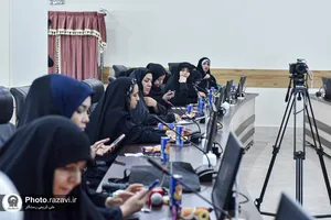 نشست خبری چهارمین اعتکاف علمی طلاب در حرم مطهر رضوی