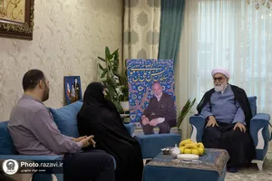 دیدار تولیت آستان قدس رضوی با خانواده سرداران شهید شوشتری و محمدزاده