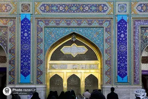 حال و هوای حرم مطهر رضوی در روز میلاد جوادالائمه علیه&zwnj;السلام