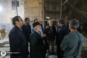 تشرف جمعی از عوامل رسانه ملی به حرم مطهر رضوی
