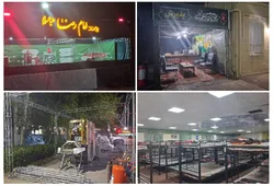 خادمان دهه هشتادی مشهد؛ پای کار میزبانی از زائران حاضر در تشییع رهبر شهید