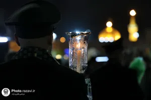 مراسم شام غریبان حضرت رضا(علیه&zwnj;السلام) در حرم مطهر رضوی