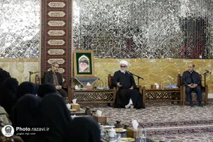 دیدار فعالین چهارشنبه&zwnj;های امام رضایی(ع) در مدارس مشهد با تولیت آستان قدس رضوی