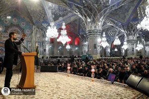 مراسم بزرگداشت شهدای تیپ فاطمیون