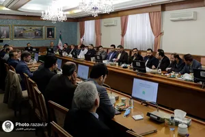 نشست صمیمی مدیران با قائم مقام تولیت آستان قدس رضوی