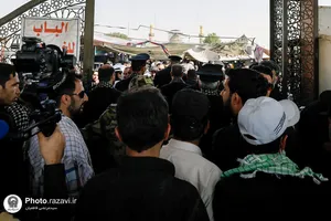 تشرف کاروان سفیران امام رئوف به حرم امامزاده سید محمد