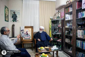 دیدار تولیت آستان قدس رضوی با خانواده شهدا