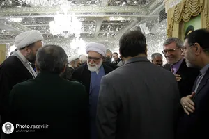 آیین تکریم و معارفه قائم&zwnj;مقام تولیت آستان قدس رضوی