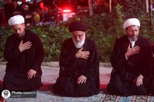 عزاداری شب شهادت امام سجاد علیه&zwnj;السلام در مدرسه دارالعلم