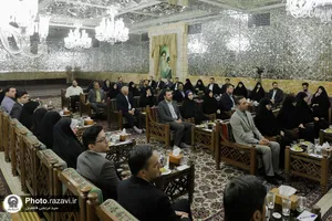 دیدار کارکنان نمونه با تولیت آستان قدس رضوی