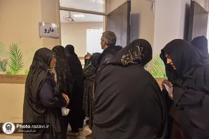 اردوی نذر شفا در روستای تقي&zwnj;آباد سنگ&zwnj;بست