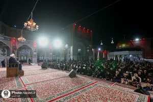 عزاداری هیئات مذهبی خراسان جنوبی در حسینیه حرم