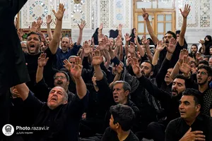 عزاداری هیأت&zwnj;های مذهبی به مناسبت شهادت امام رضا علیه&zwnj;السلام