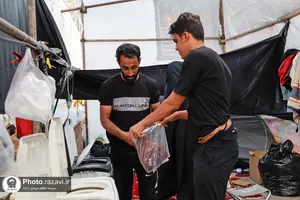 مواکب خدمت رسان به زائران بارگاه منور رضوی-2